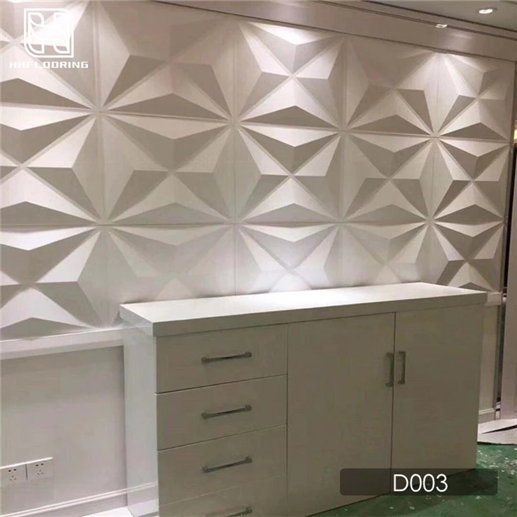 Embossed PVC decorative wall cladding